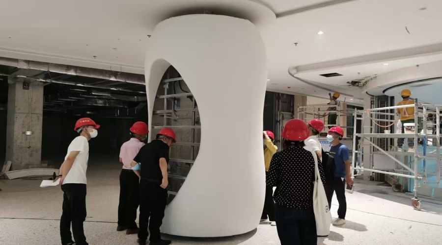 泰富廣場,當(dāng)初選擇飾紀(jì)上品GRG包柱的原因是什么?