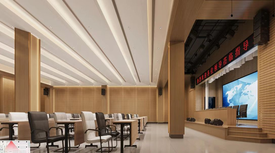 吉林前郭縣陽光村鎮(zhèn)銀行附屬樓VIP客服中心GRG吊頂項目