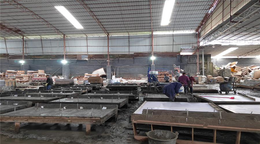 GRC外墻板生產制作