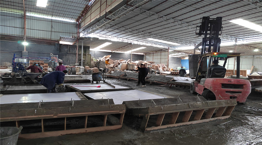 GRC外墻板生產制作