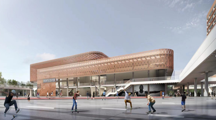 佛山三龍灣UHPC鏤空板項目