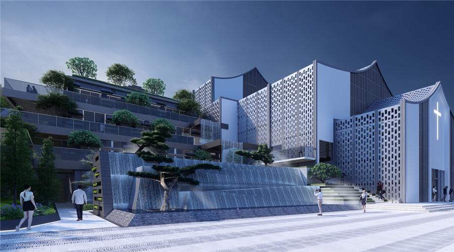 廣州基督教禮堂UHPC幕墻項(xiàng)目