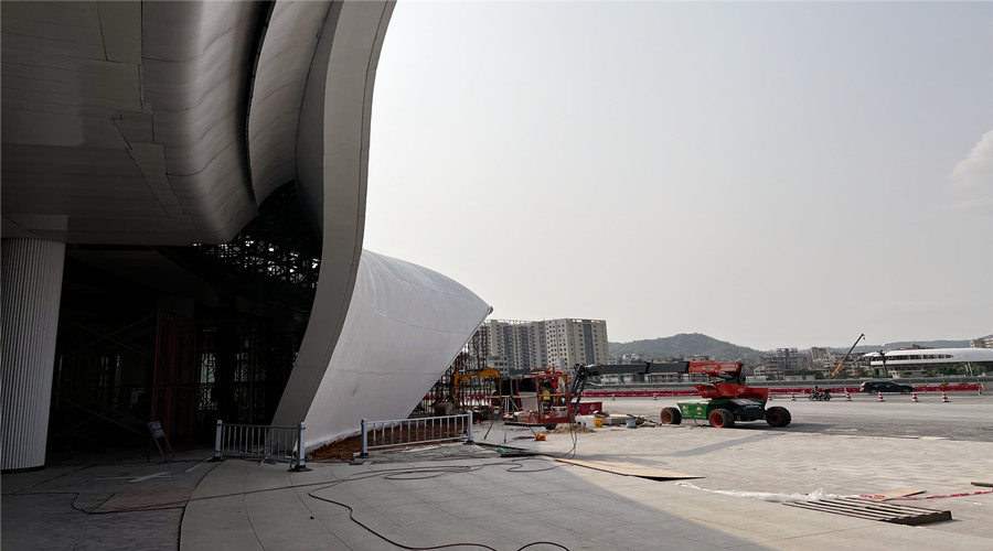 深圳沙田服務(wù)區(qū)GRC幕墻板項(xiàng)目