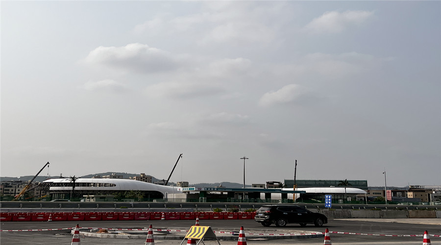 深圳沙田服務(wù)區(qū)GRC幕墻板項(xiàng)目