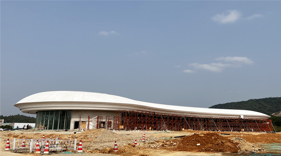 深圳沙田服務(wù)區(qū)GRC幕墻板項(xiàng)目