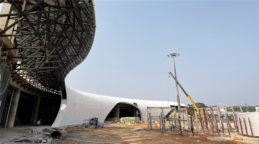 深圳沙田服務(wù)區(qū)GRC幕墻板項(xiàng)目