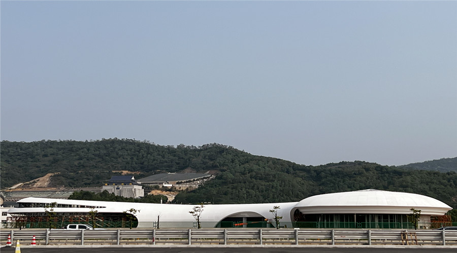 深圳沙田服務(wù)區(qū)GRC幕墻板項(xiàng)目