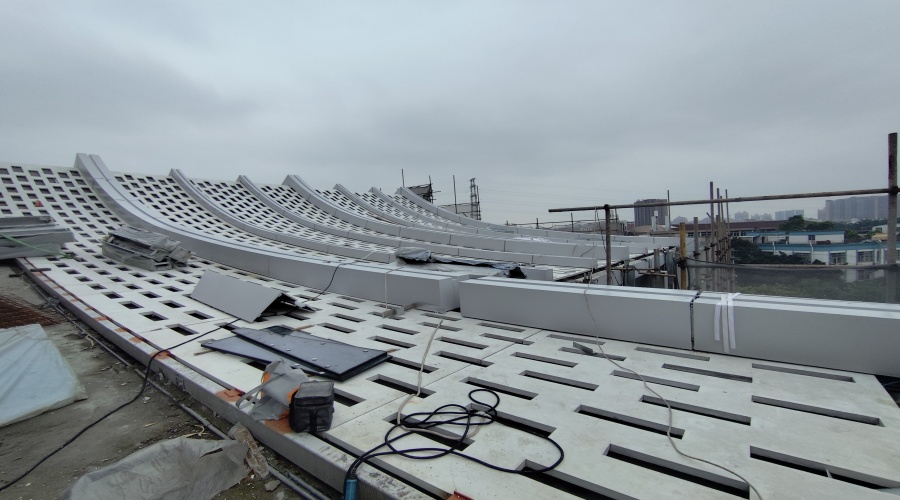 UHPC超高性能混凝土構件裝飾效果