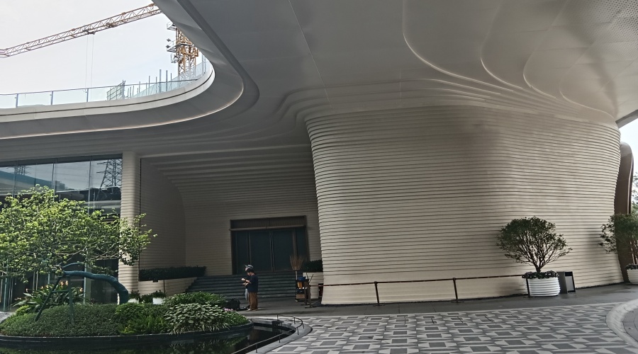 UHPC超高性能混凝土構件裝飾效果