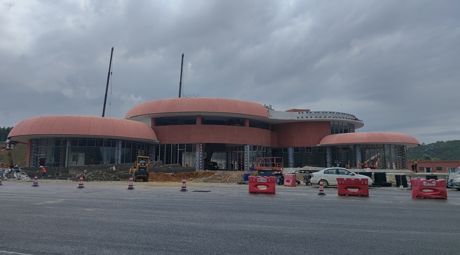 深圳陶河服務區GRC幕墻板