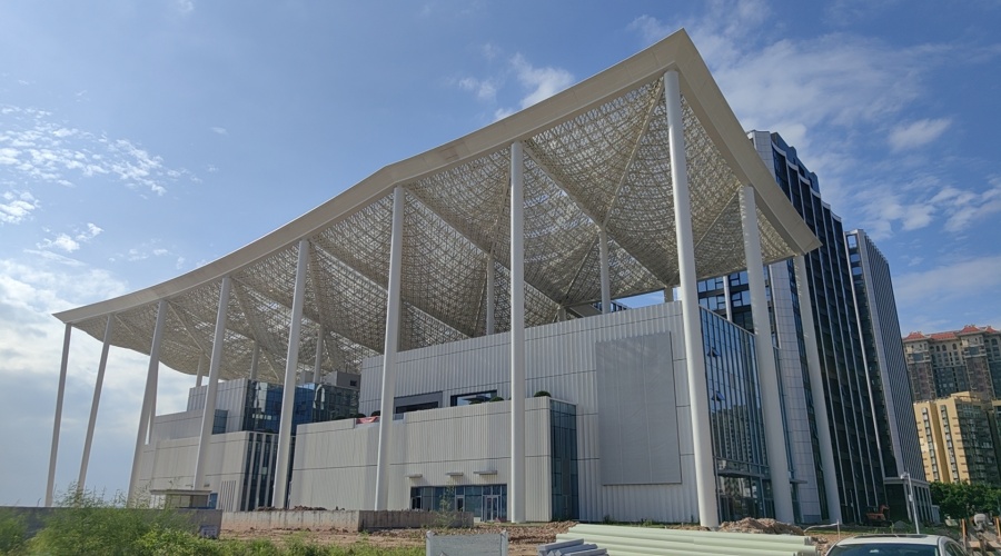 珠海九州灣UHPC雙曲面幕墻板項目