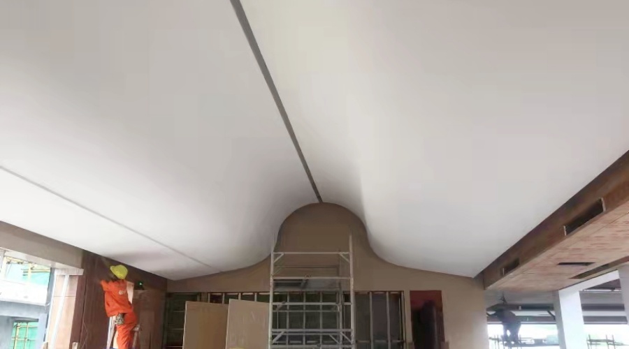 佛山藍城GRG吧臺GRG吊頂