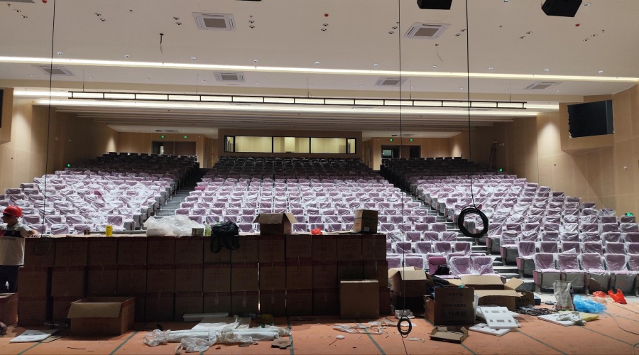 廣州黃埔會元中學(xué)GRG報告廳造型