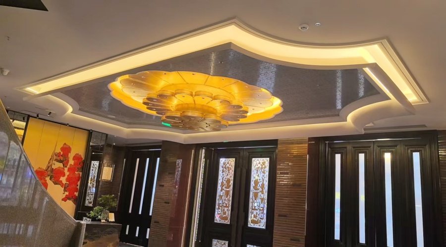 廣州酒家GRG異形吊頂工程