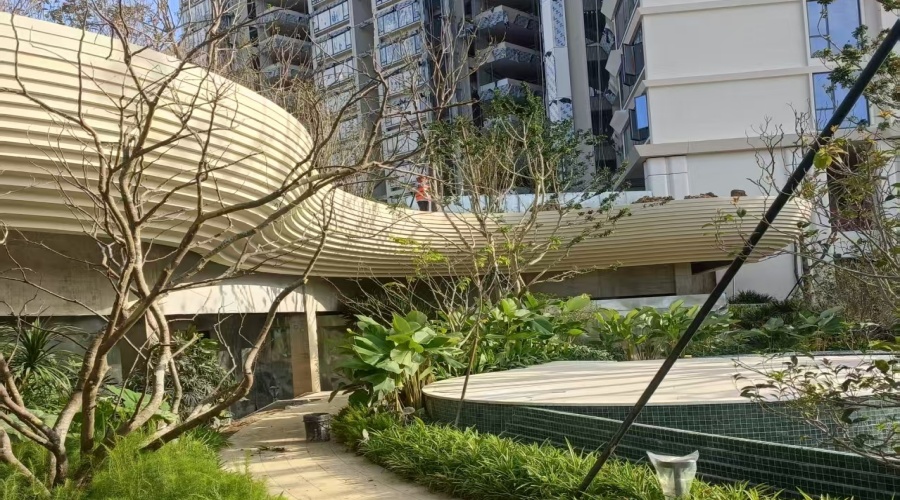 GRC構件幕墻施工安裝